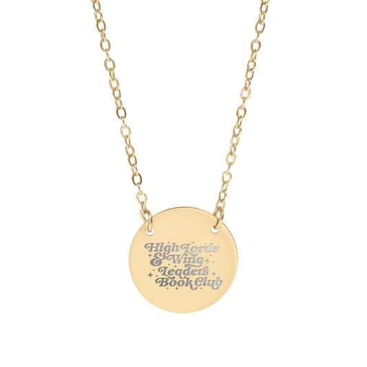 High Lords Ewing Leaders Book Club necklace