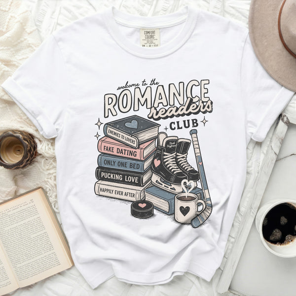 Pucking Love Romance Readers Tee in White