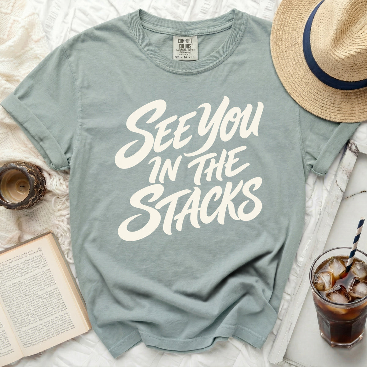 In The Stacks Tee