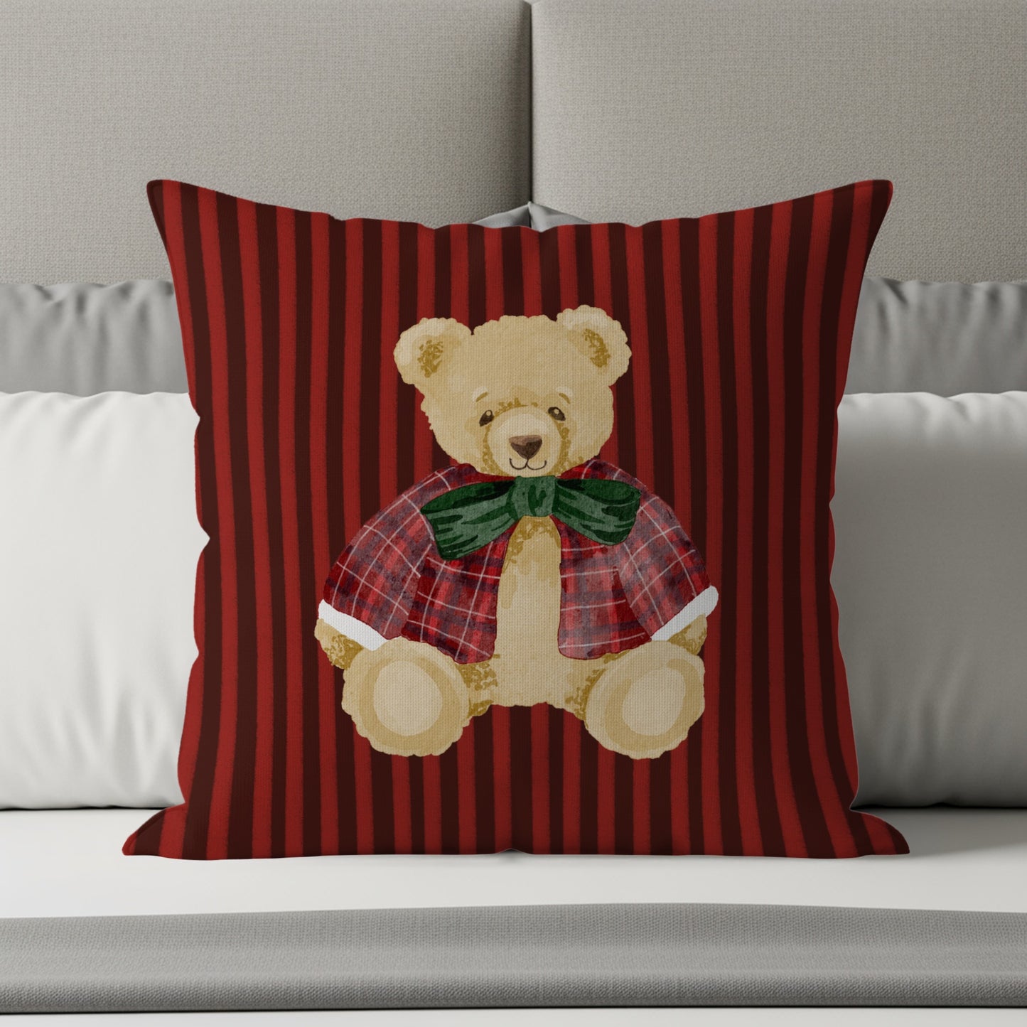 Cute Teddy Bear Decorative Throw Pillow for Your Home