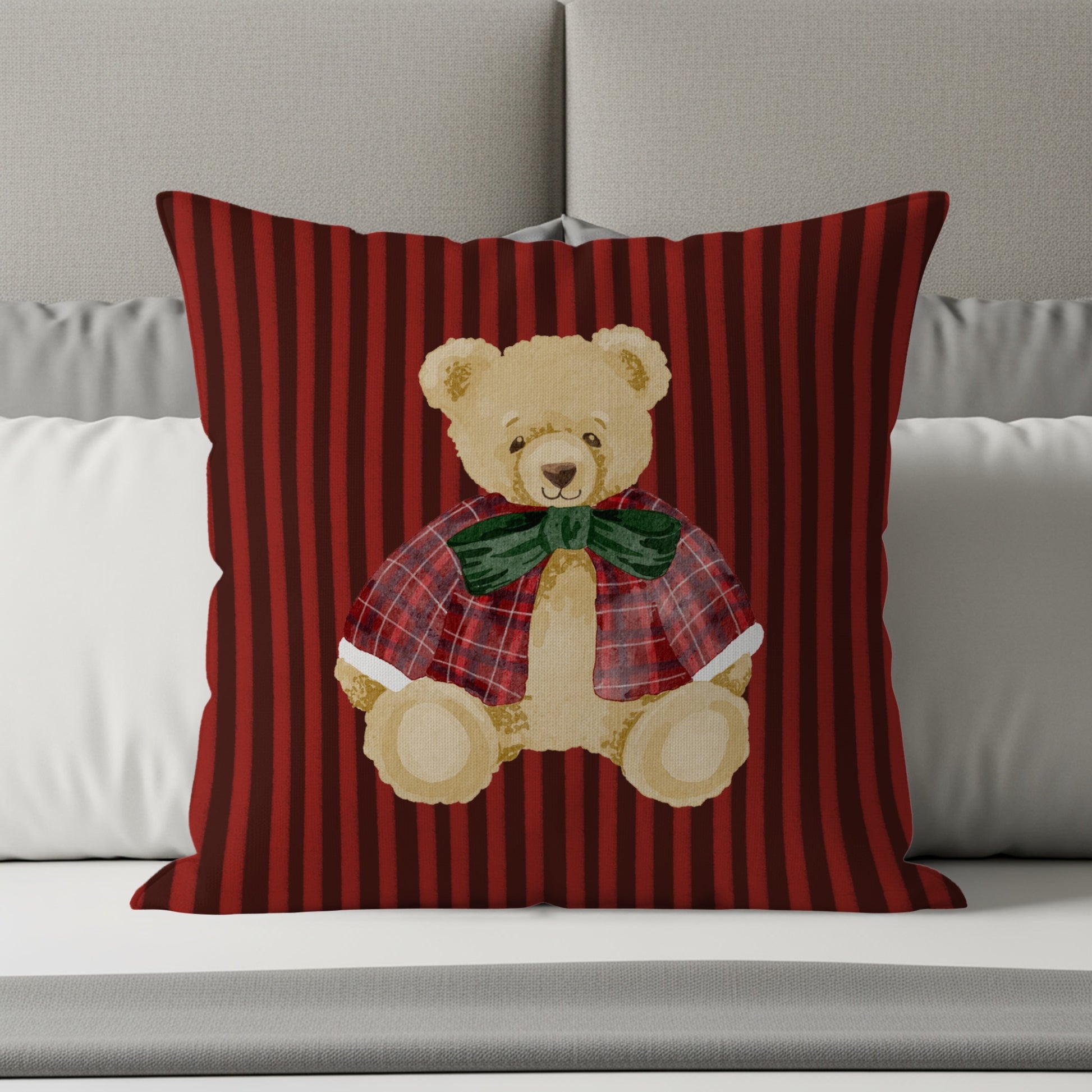 Cute Teddy Bear Decorative Throw Pillow for Your Home