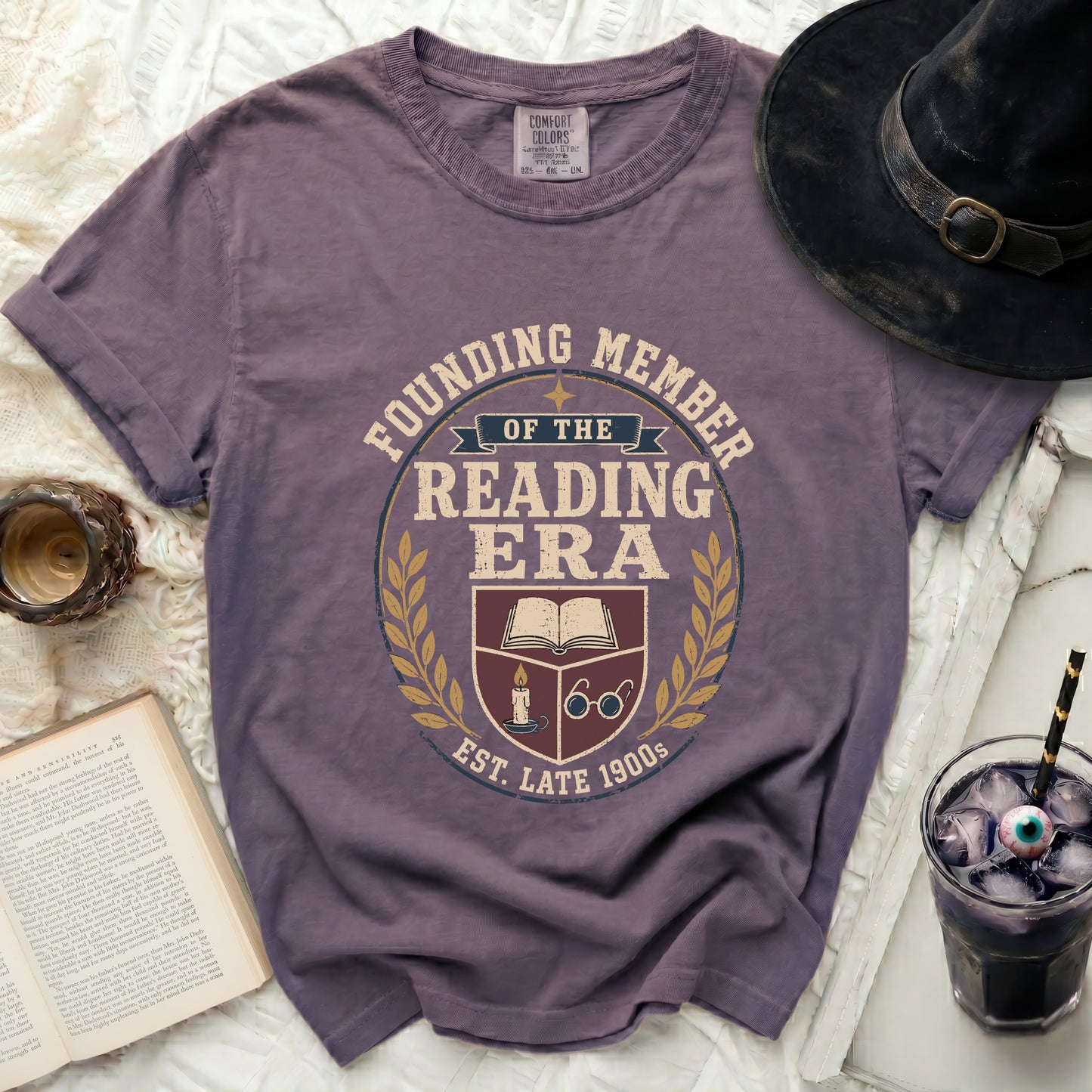Founding member of the Reading Era est. late 1900s t-shirt.