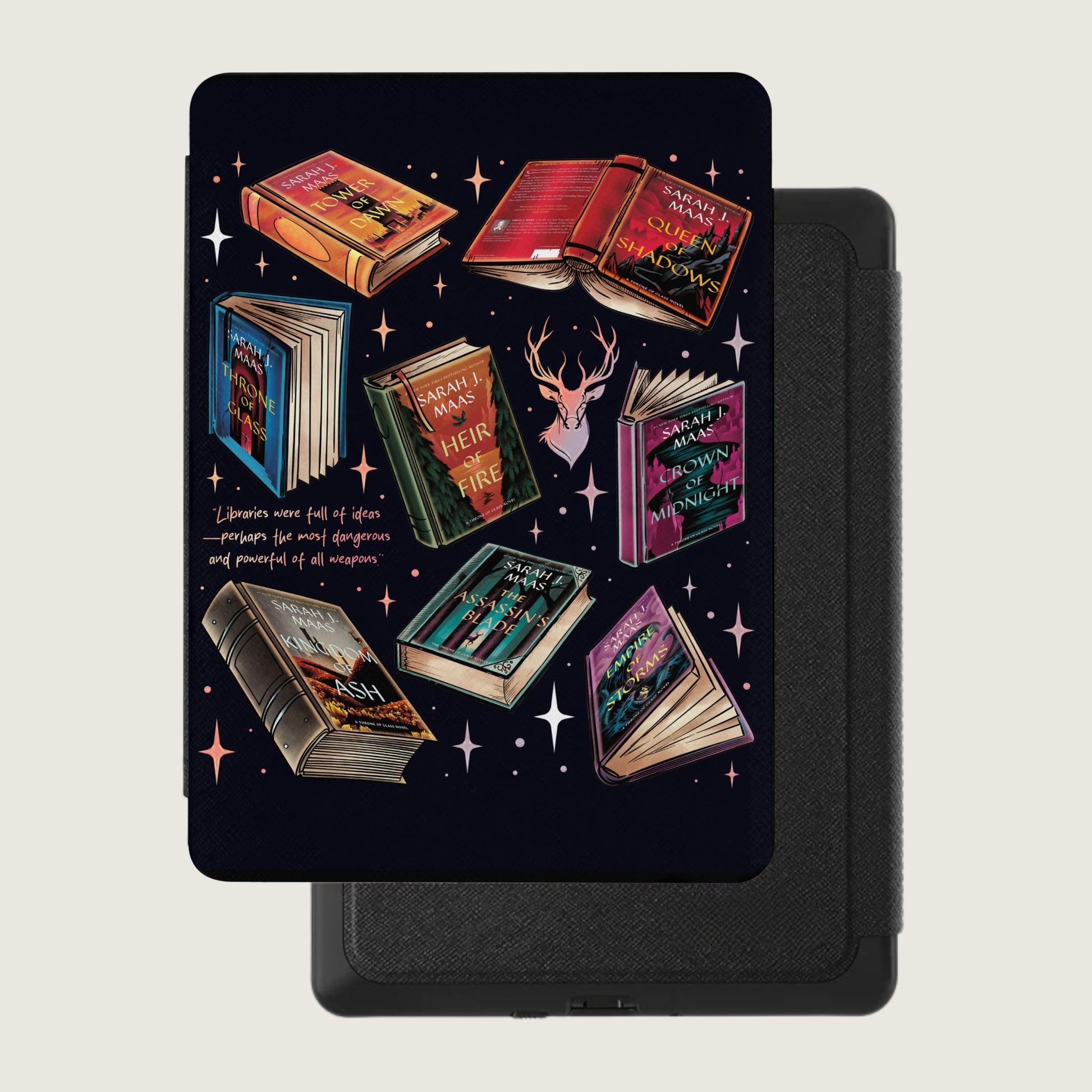 SARAH J MAAS THRONE GLASS QUEEN SHADOWS HEIR FIRE STARS DEER product type