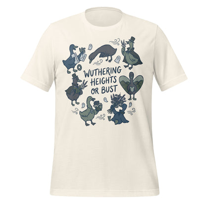 Wuthering Heights or Bust Quirky Duck Characters T-shirt
