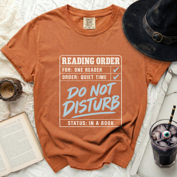 Do Not Disturb Tee in Yam