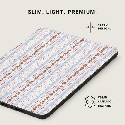Slim Light Premium Sleek Design Vegan Saffiano Leather Case