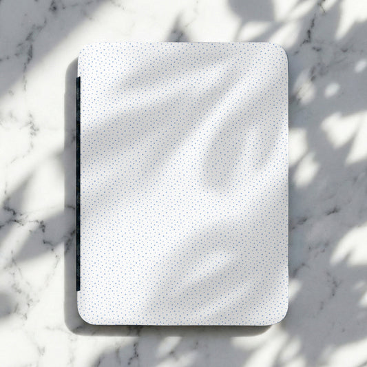 Stylish Minimalist White and Black Dotted Notebook