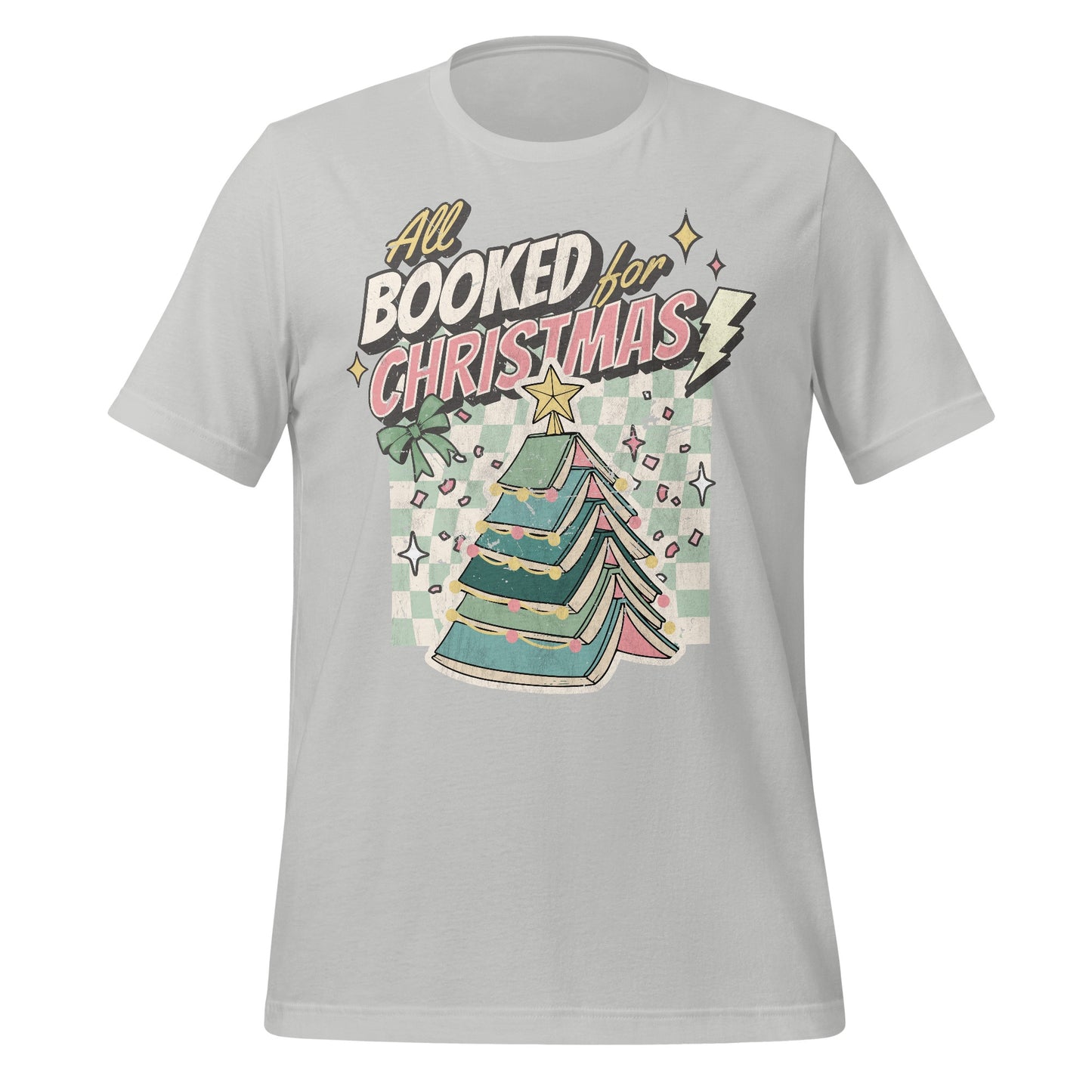All Booked for Christmas Graphic Tee