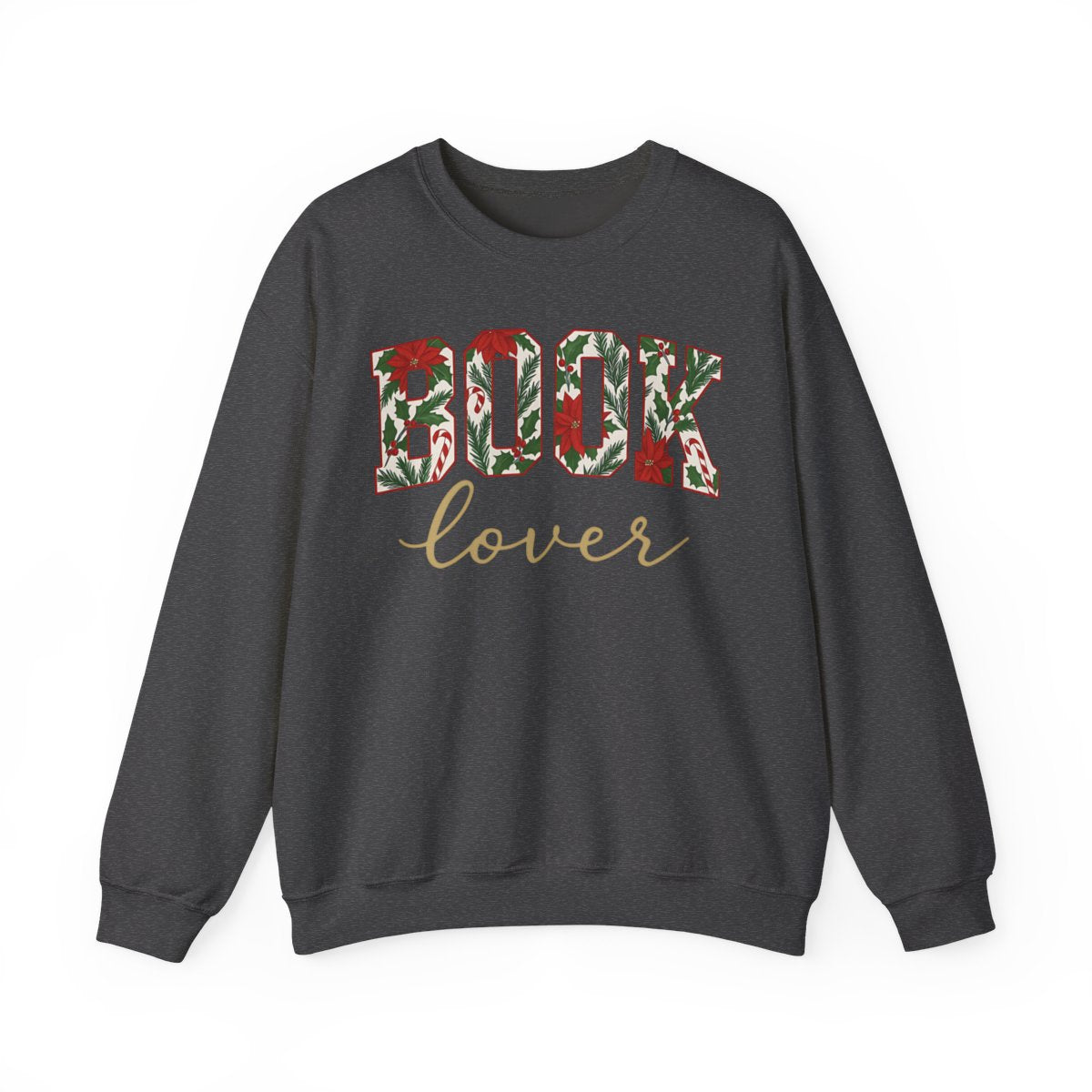Book Lover Floral Lettering Sweatshirt Product