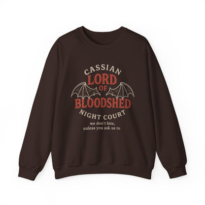 Cassian Lord of Bloodshed Night Court Sweatshirt