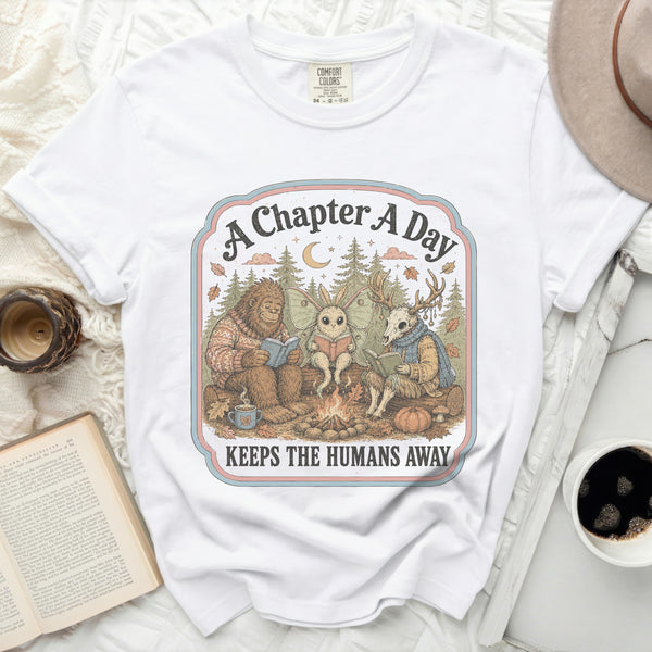 Chapter Day Tee in White