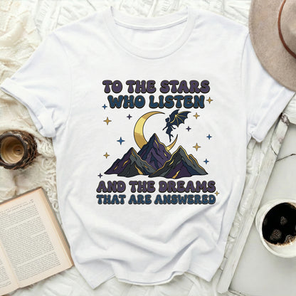 TO THE STARS WHO LISTEN AND THE DREAMS THAT ARE ANSWERED product type