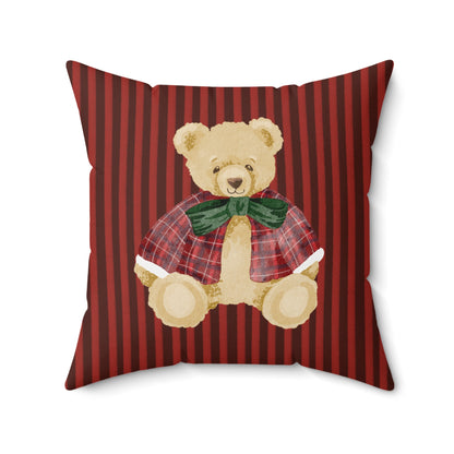 Adorable Teddy Bear Decorative Throw Pillow