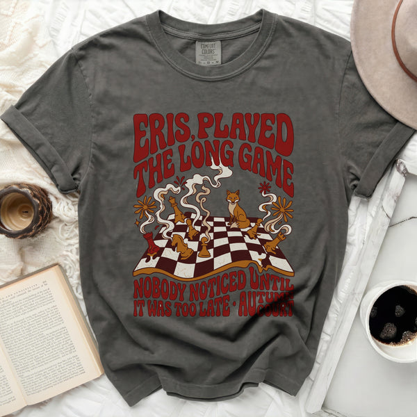 Eris's Long Game Fox Tee in Pepper