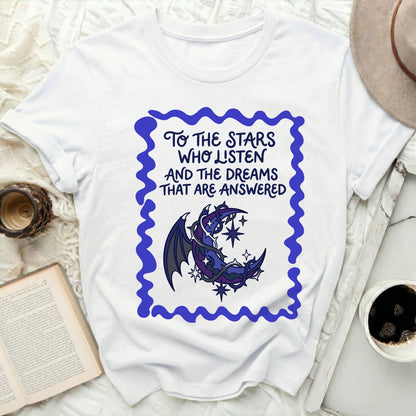 Stars Who Listen Dreams Answered Moon product type
Stars Who Listen
Dreams Answered
Celestial Moon
Dragon Wing Moon
Fantasy Art
Mystical Design
Quote Graphic
Inspirational Tee
Unique Shirt
White T-Shirt
Graphic Apparel
Night Sky Art
Gothic Fantasy
Crescent Moon
Spiked Moon
Moon Stars Design
Dark Fantasy
Dreamer Shirt
Magical Moon
Fictional Quote