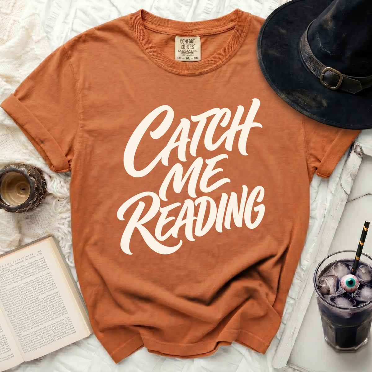 Catch Me Reading Tee