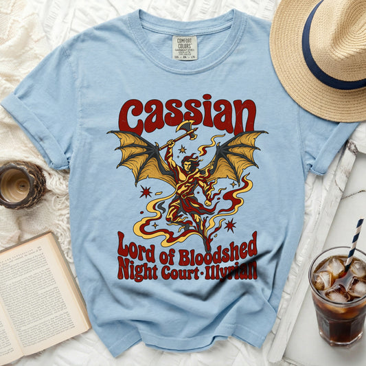 Cassian Lord of Bloodshed Night Court Illyrian graphic tee shirt