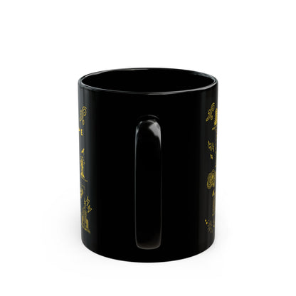 Black Crescent City Map Mug