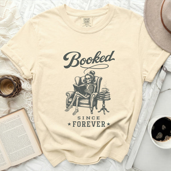 Booked Since Forever Tee in Ivory