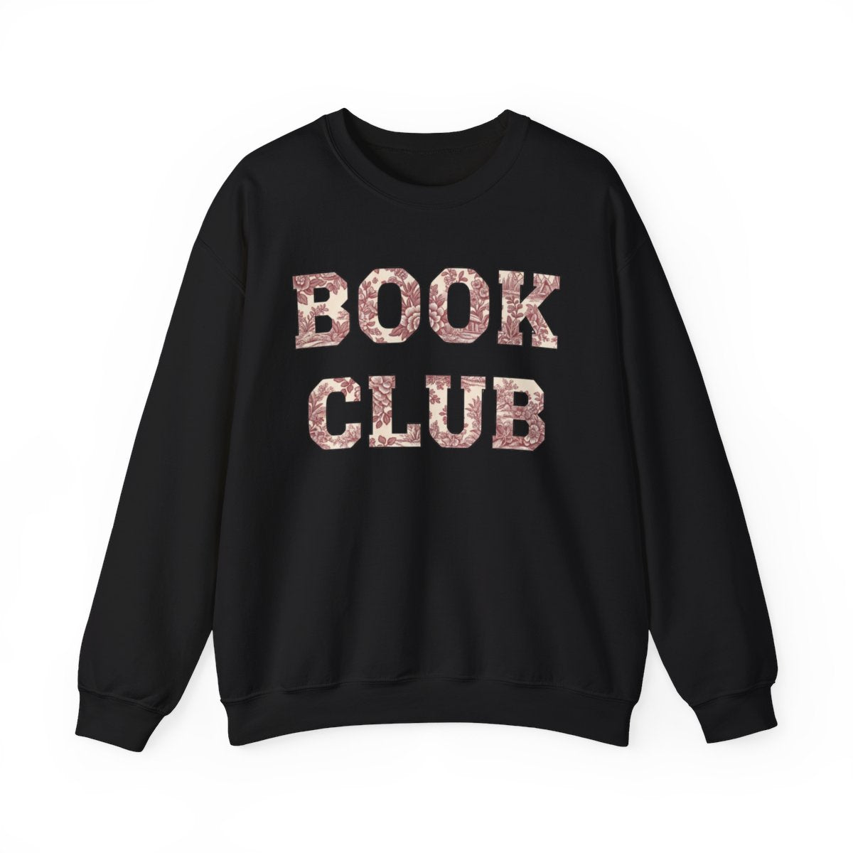Cozy Black Book Club Sweater Perfect for Readers