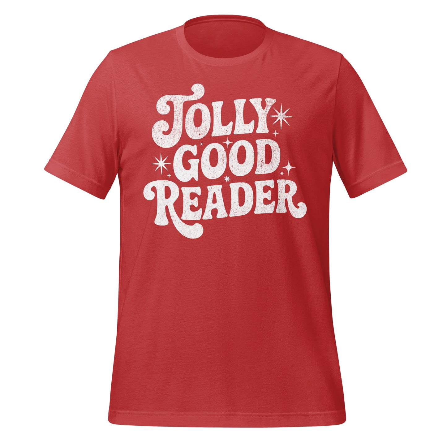 Jolly Good Reader T-Shirt with Unique Retro Design