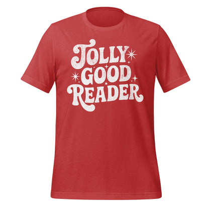 Jolly Good Reader T-Shirt with Unique Retro Design