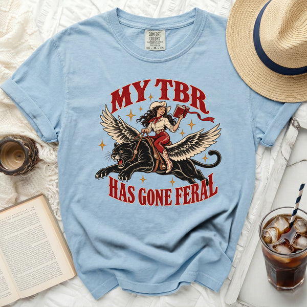 Feral TBR Tee in Chambray