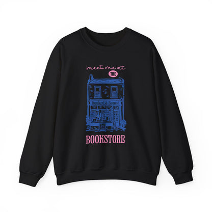 Meet Me at the Bookstore Graphic Sweatshirt