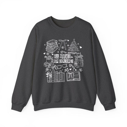 All Booked For Christmas Sweatshirt