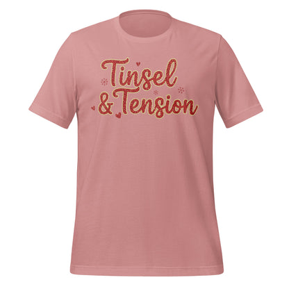 Festive Tinsel and Tension Graphic T-Shirt Product