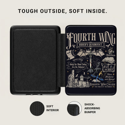 Fourth Wing Rider's Quadrant Tough Outside Soft Inside product type