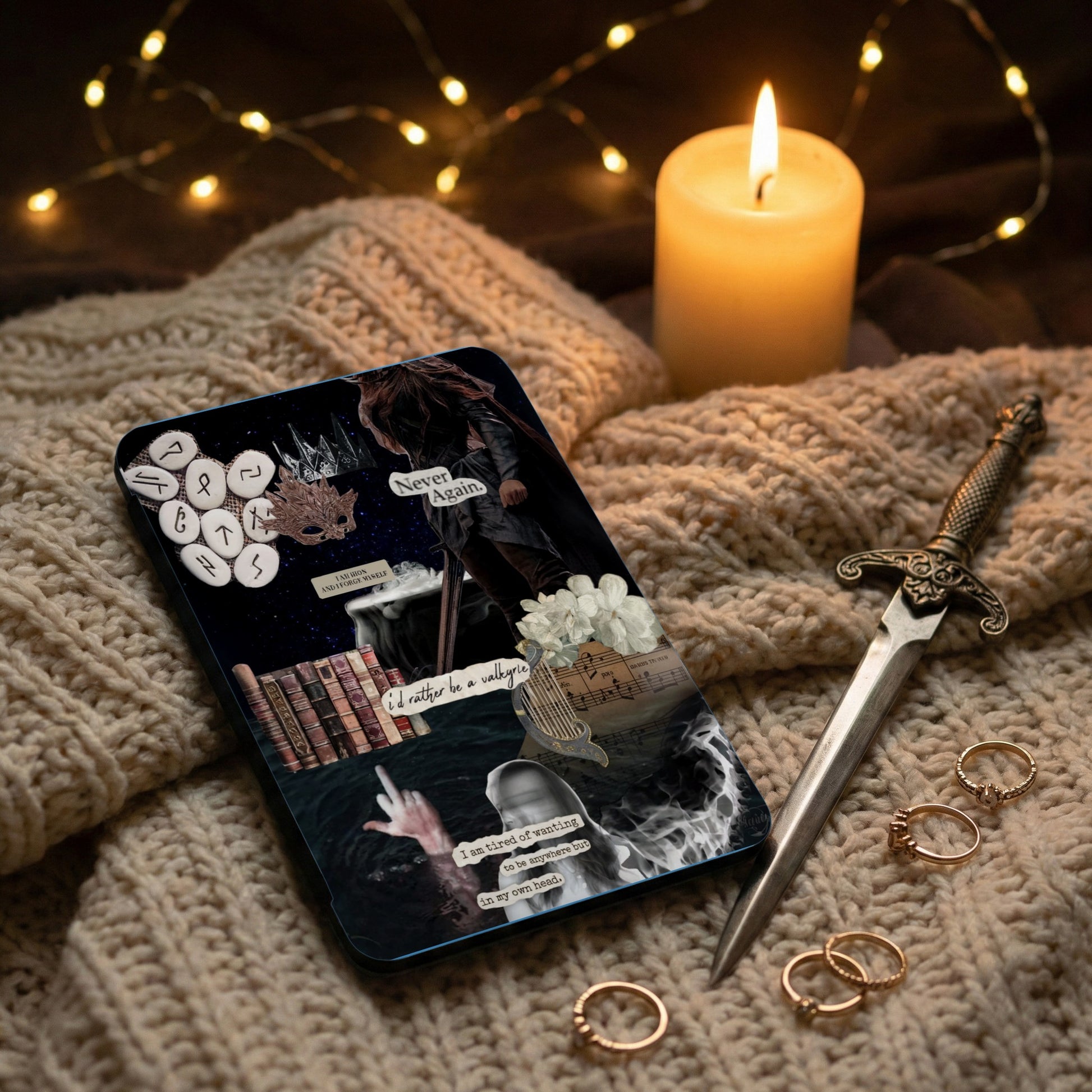 Never Again Valkyrie Phone Case product type