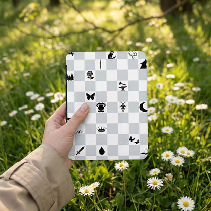 Fantasy Nature Symbols Checkerboard Pattern product type