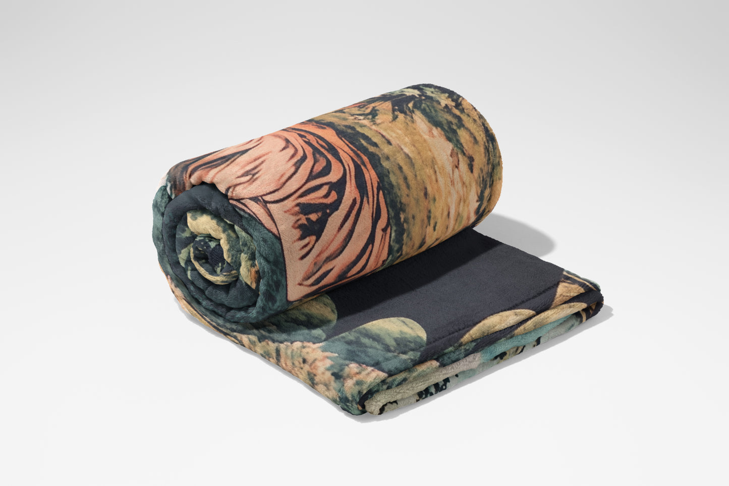 Floral Patterned Cozy Blanket for Home Decor