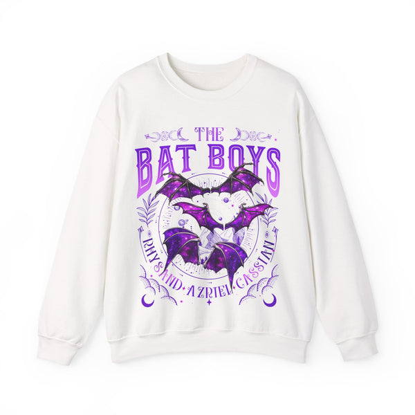 The Bat Boys Sweatshirt in White