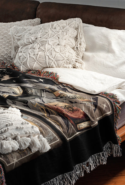 Onyx Storm Woven Blanket