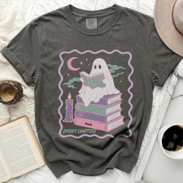 Ghost Reader Candlelight Tee in Pepper