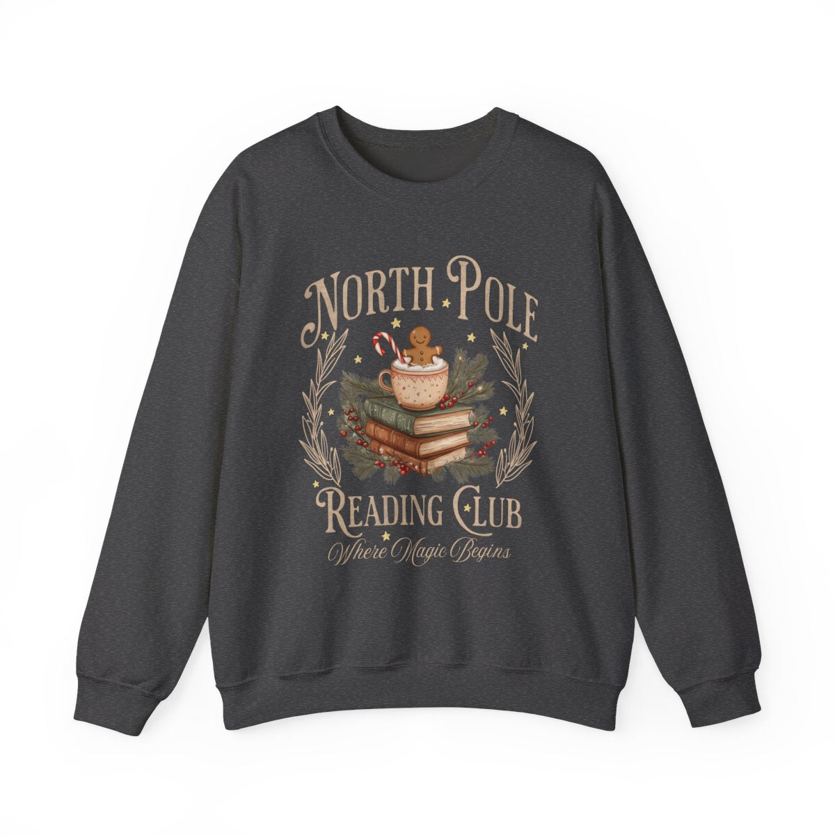 North Pole Reading Club Cozy Festive Sweatshirt