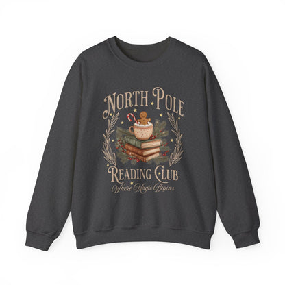 North Pole Reading Club Cozy Festive Sweatshirt