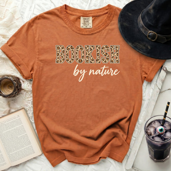 Bookish By Nature Tee in Yam
