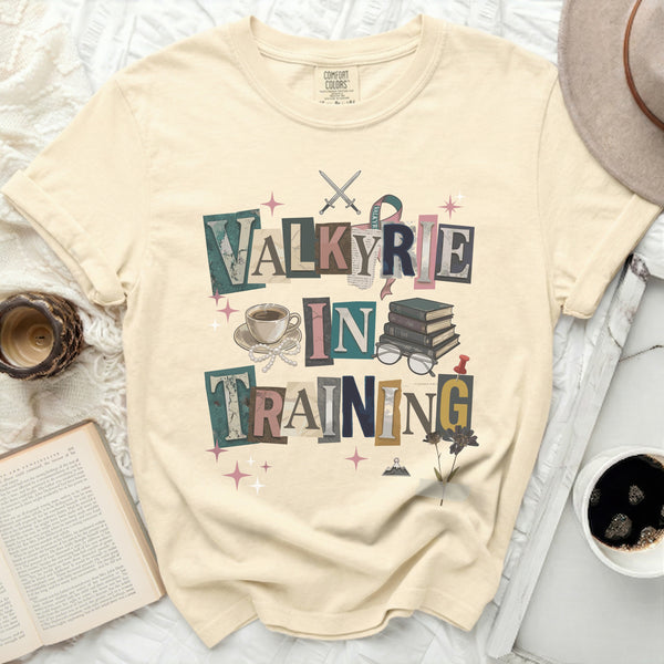 Valkyrie in Training Tee in Ivory