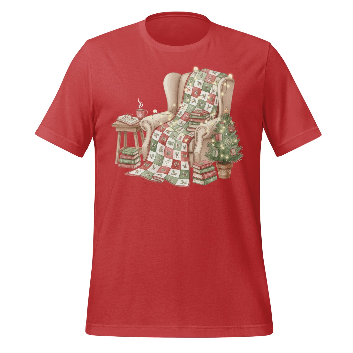 Cozy Christmas Armchair with Gifts T-shirt