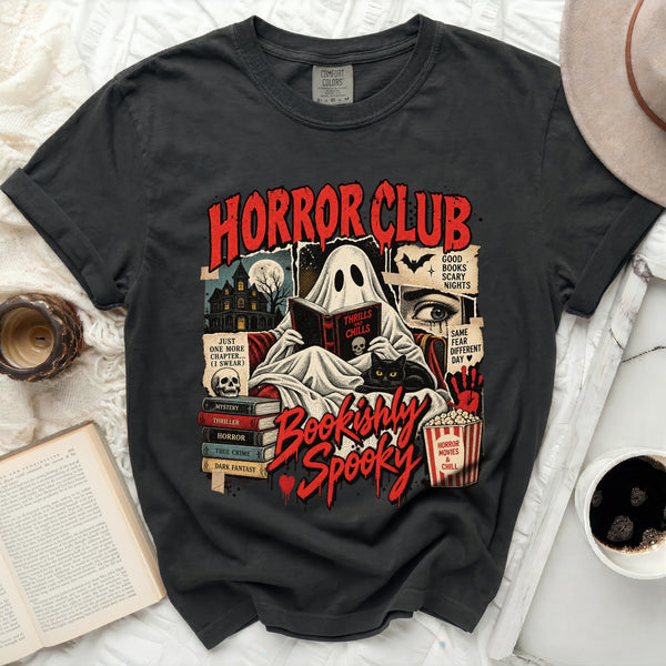 Horror Club Tee in Black