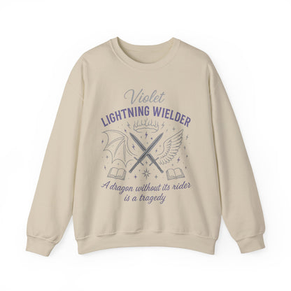 Violet Lightning Wielder Sweatshirt