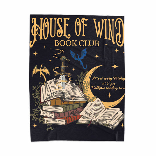 House of Wind Book Club Valkyrie Room Blanket