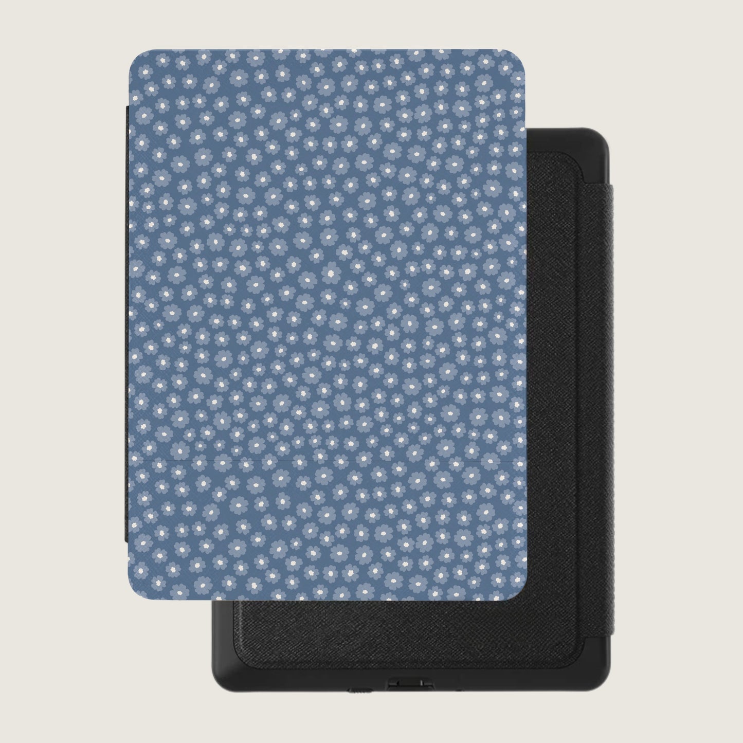 Blue Floral Pattern Design E-Reader Cover Product