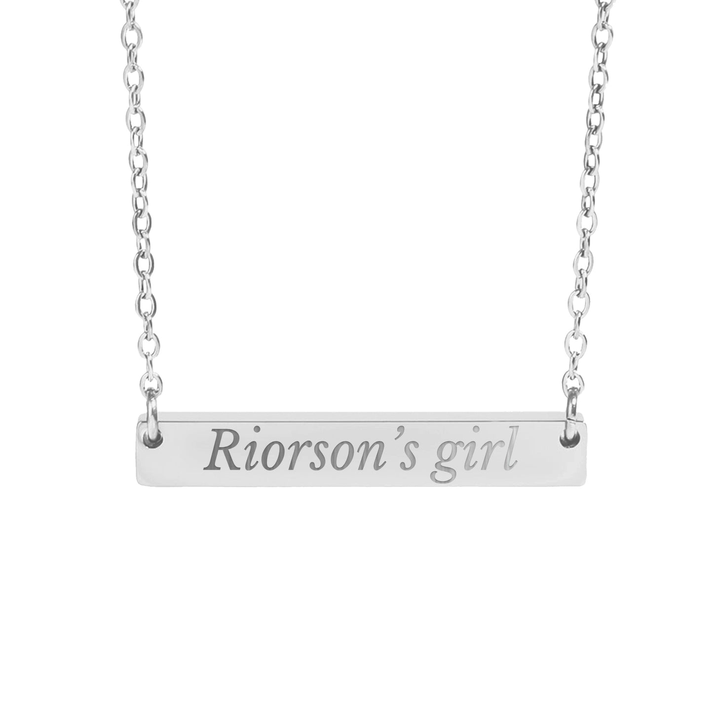 Riorson's Girl Necklace - MagicMerchEmporium