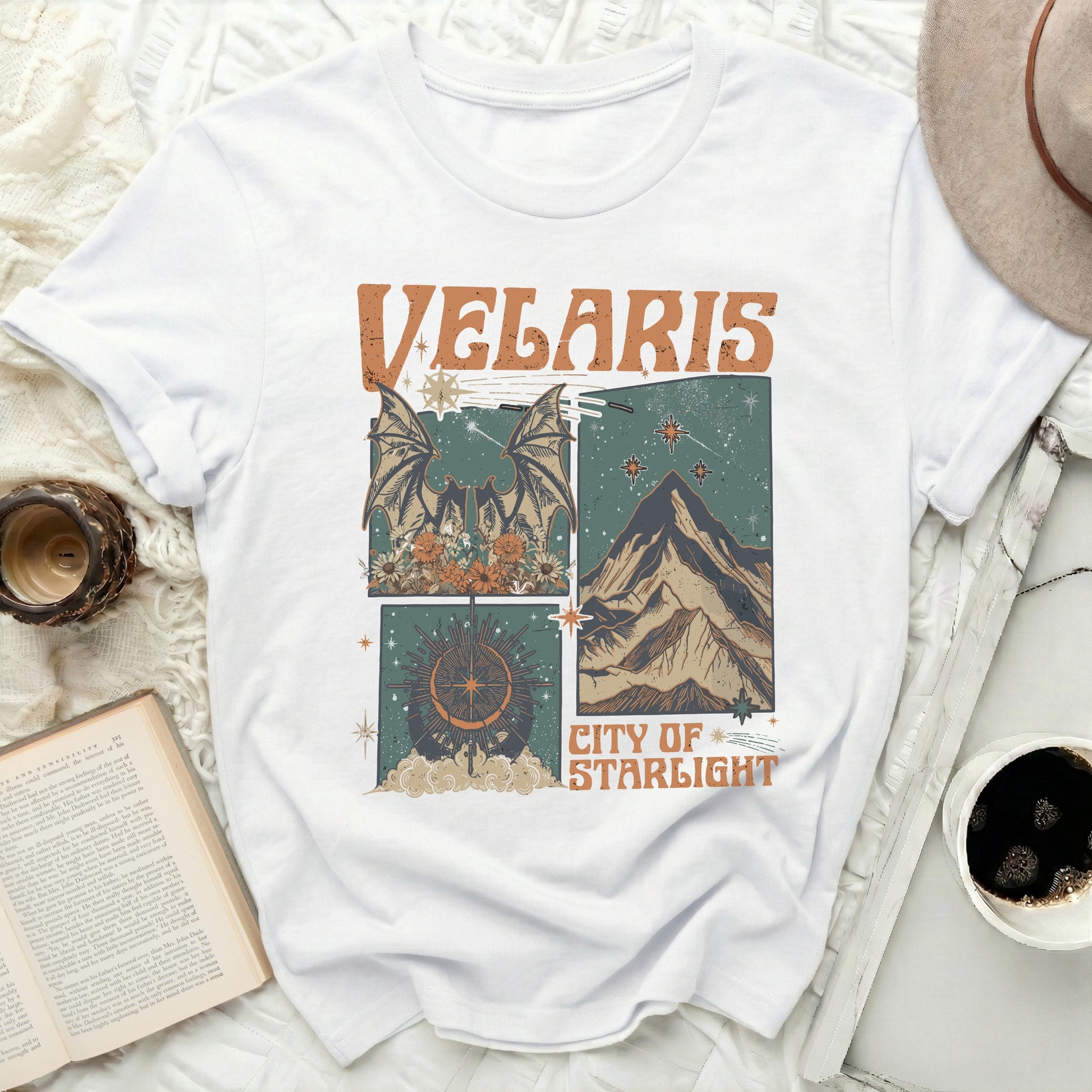 Velaris City of Starlight Graphic T-Shirt