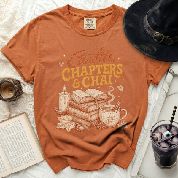 Candles, Chapters, Chai Tee in Yam