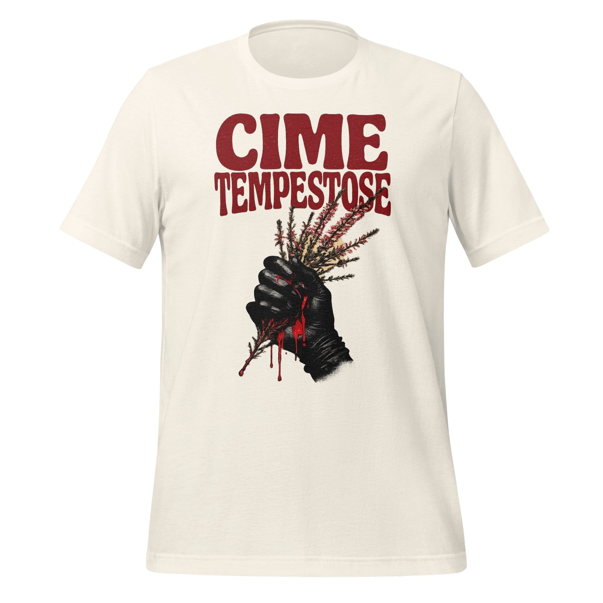 Cime Tempestose Gothic Style Hand Graphic T-shirt